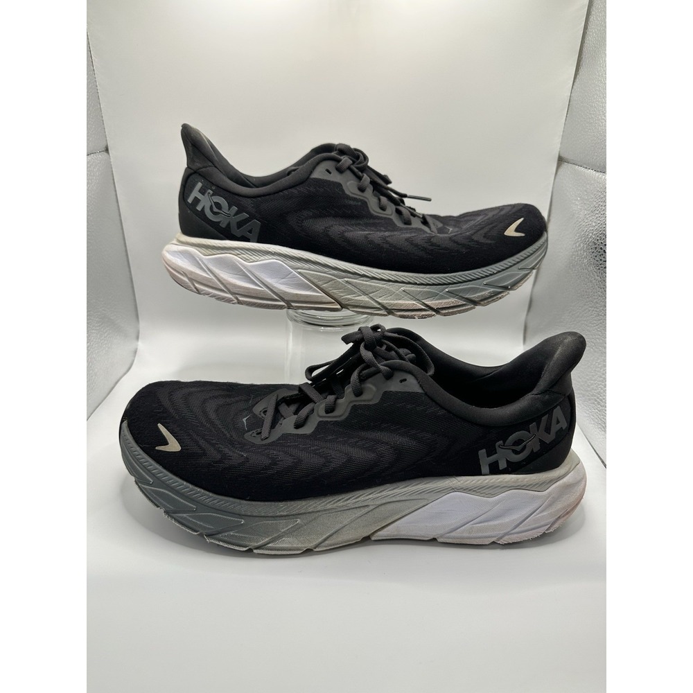 Hoka Arahi 6 Black And White Mens 10